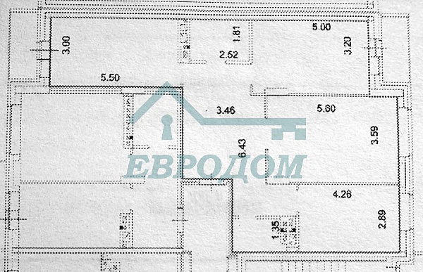 3-комн. квартира, 91.7 кв.м