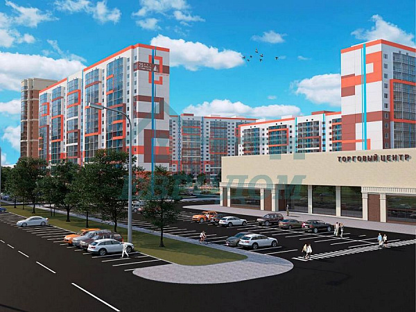 2-комн. квартира, 39.9 кв.м